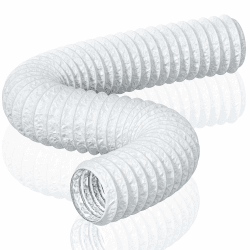 HG Power Abluftschlauch Ø150mm Länge 5m Flexibel PVC Alurohr 🌬️🔧🏠 Angebot bei HelloDeals