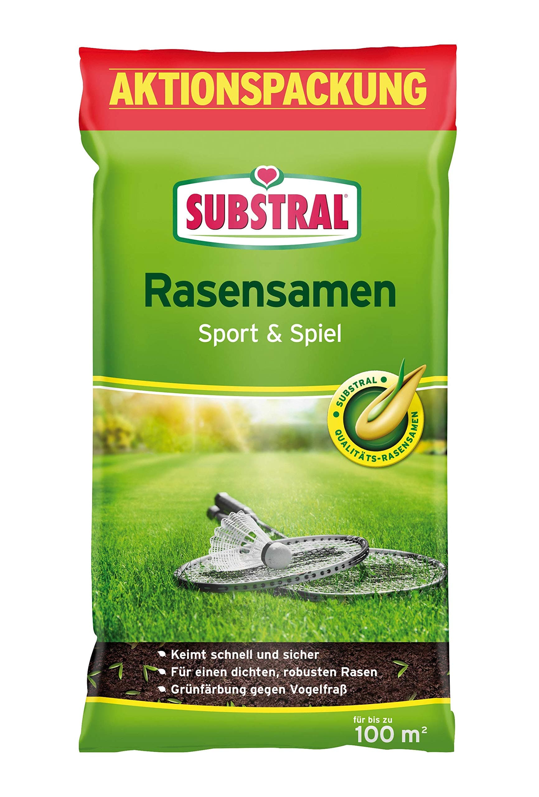 🌱🌿 Substral Rasensamen Sport und Spiel 2kg für 100m² - Angebot!