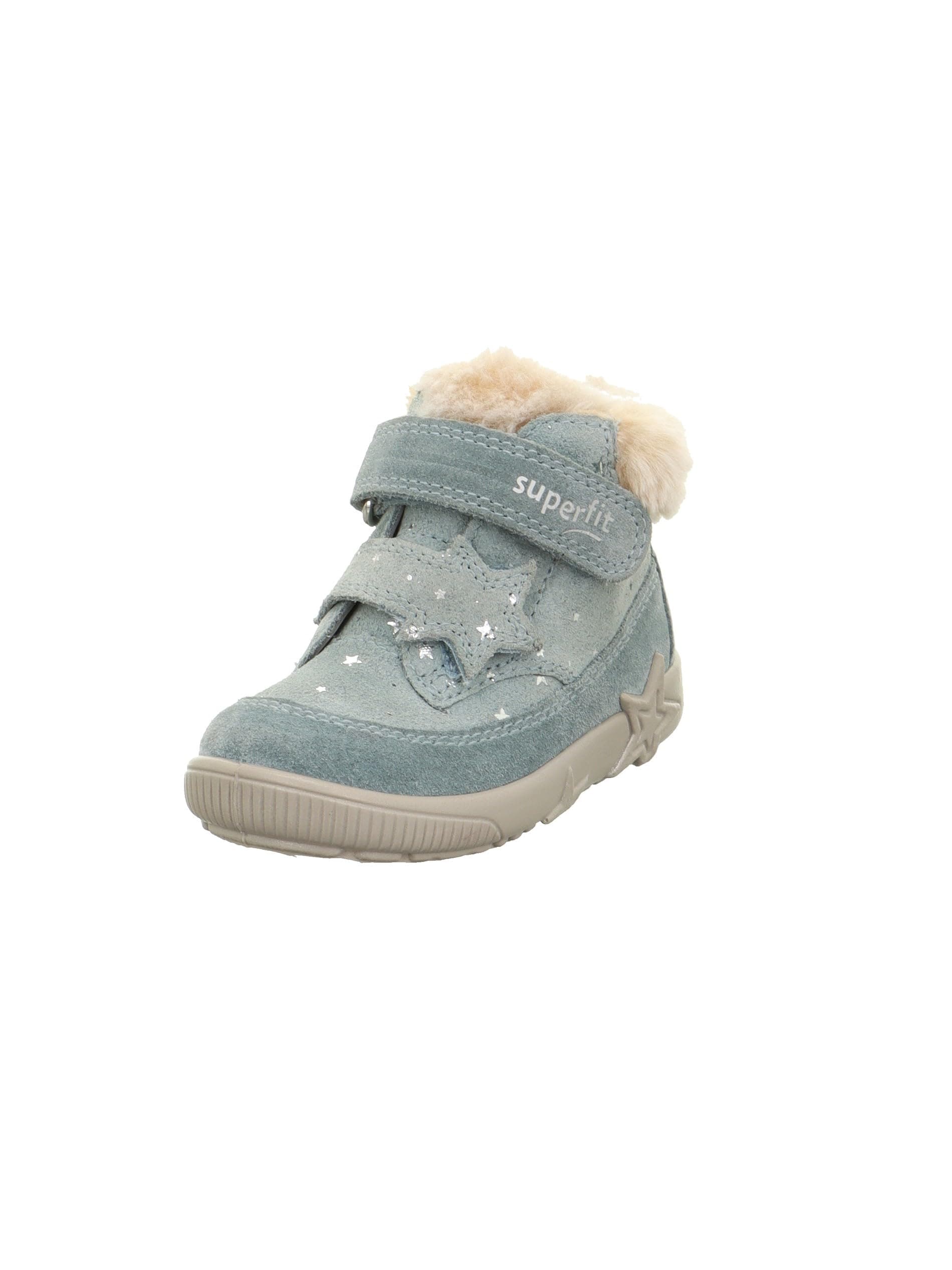 🌟 Superfit Mädchen STARLIGHT Gore-Tex Lauflernschuh 20 EU Hellgrün 7500 - Stark reduziert! 🎉