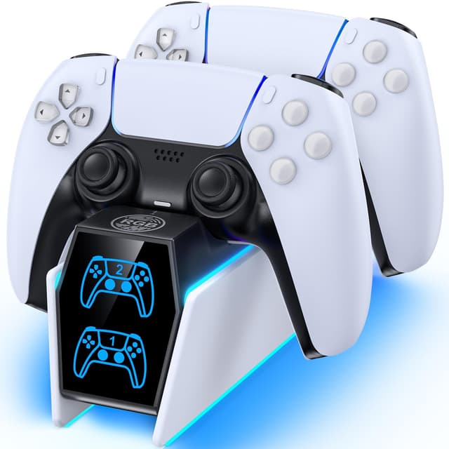 🎮🔋 Tokluck PS5 Controller Ladestation | RGB PS5 Zubehör Ladestationen | PS5 Charging Station Schnellladung
