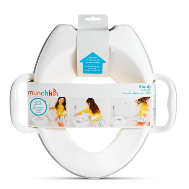 🚽👶 Munchkin Sturdy Toilettensitz für Kinder | Töpfchentrainingssitz mit Griffen & Beinen