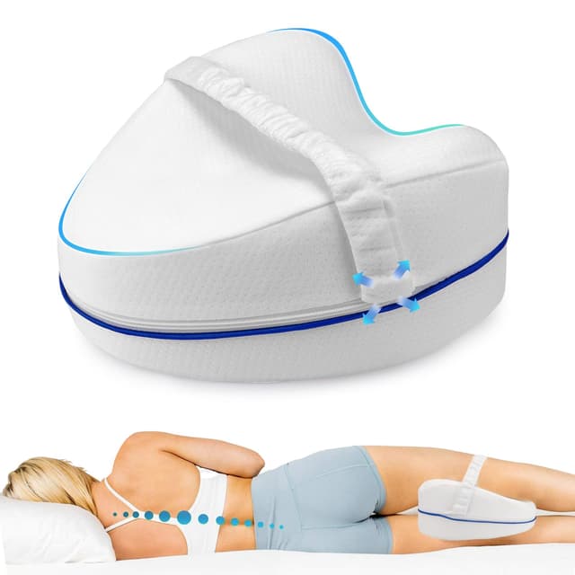 🌙 Orthopädisches Bein-Kissen für Seitenschläfer 🌙