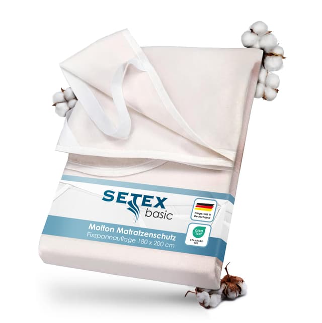 🌿🌟 SALE: SETEX Molton Matratzenschutz, 180 x 200 cm 🌟🌿
