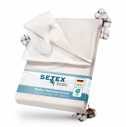 🌿🌟 SALE: SETEX Molton Matratzenschutz, 180 x 200 cm 🌟🌿 Angebot bei HelloDeals