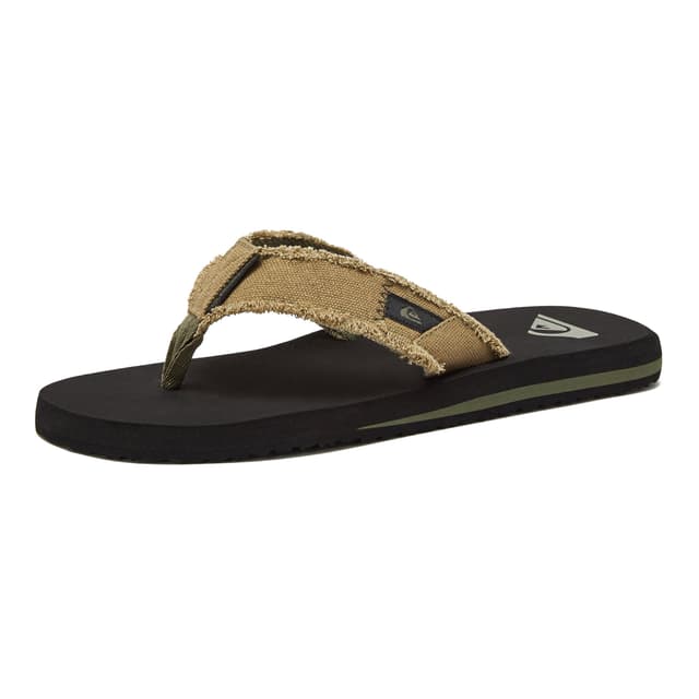🌴 Quiksilver MONKEY ABYSS M SNDL XKSK Herren Sandalen 43 EU Green Black Brown 🌞