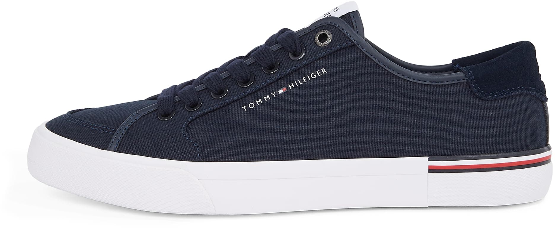 Tommy Hilfiger Herren Core Corporate Vulc Canvas Fm0fm05398 Sneaker 👟