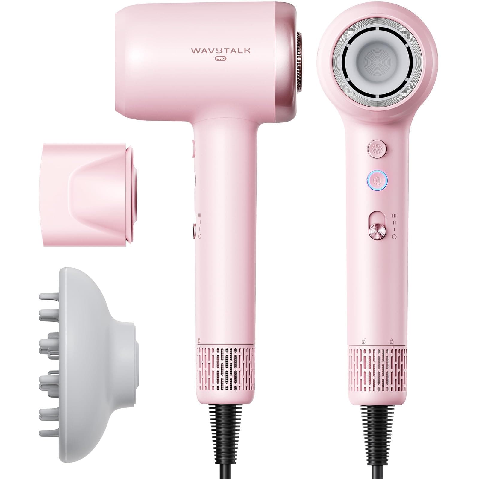 🌟 Föhn-Angebot: Wavytalk TURBLOW PRO - Schnelles Trocknen Föhn mit Diffusor 🌟