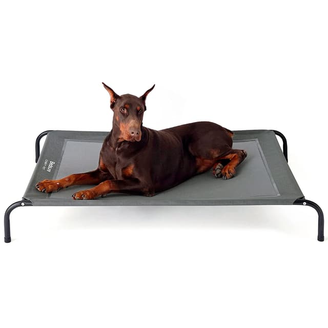 🐶 BEDSURE Hundeliege Outdoor Grosse Hunde - Hundeliege grau in und Outdoor Garten