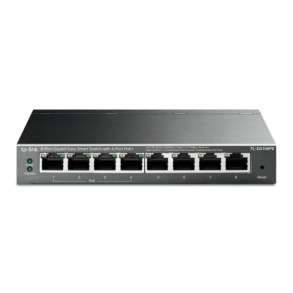TP-Link TL-SG108PE Managed PoE Switch 🌐🔌