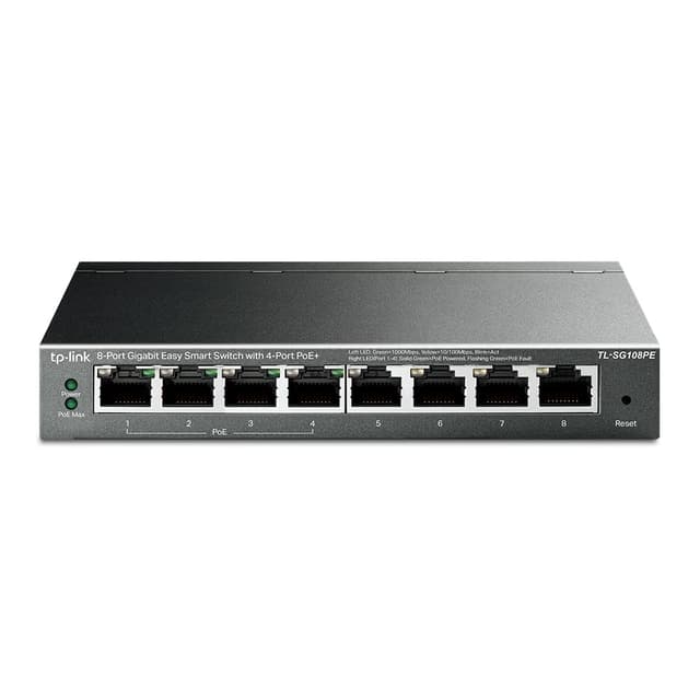TP-Link TL-SG108PE Managed PoE Switch 🌐🔌