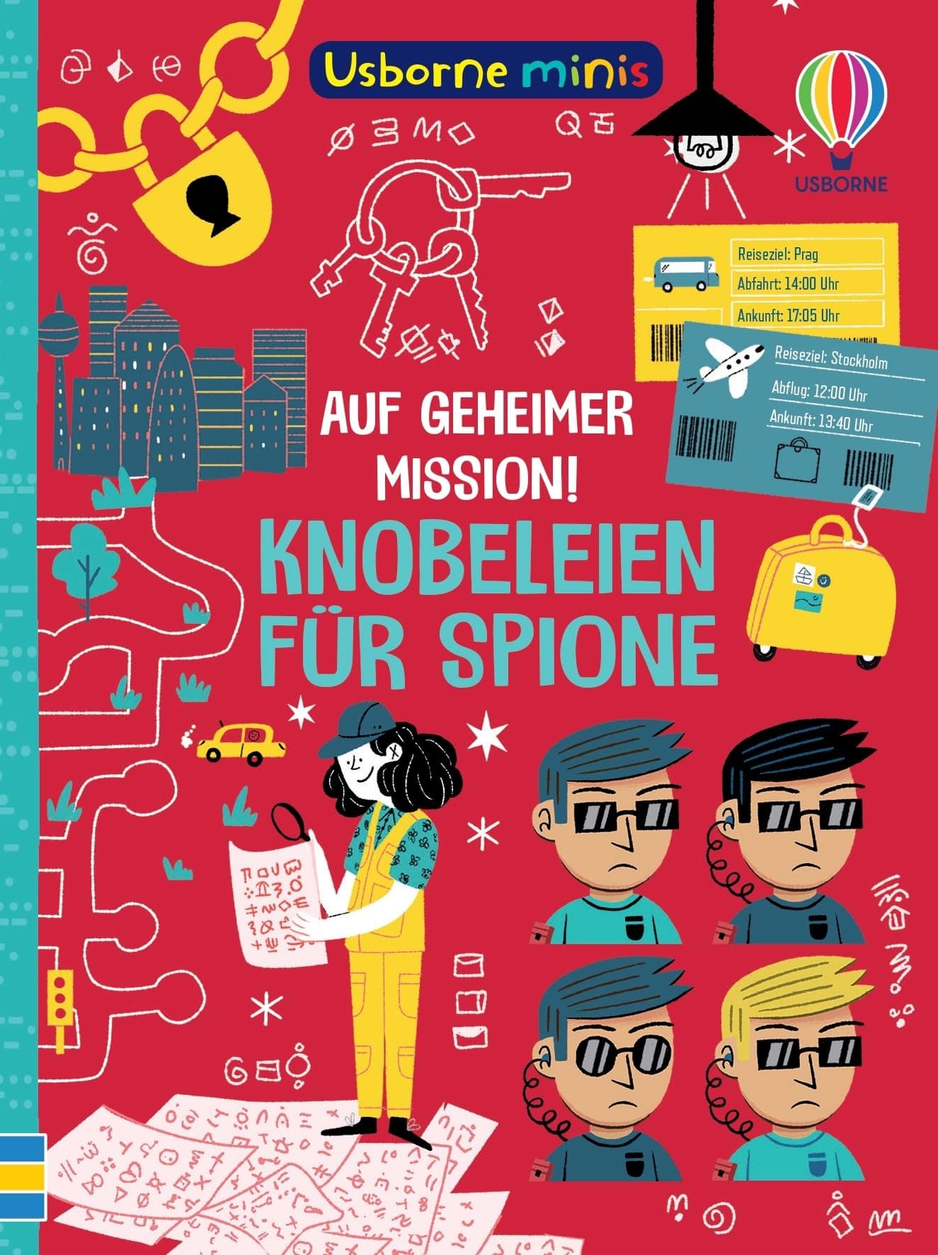 🔍🕵️‍♂️ Usborne Minis: Auf geheimer Mission! 📘😎