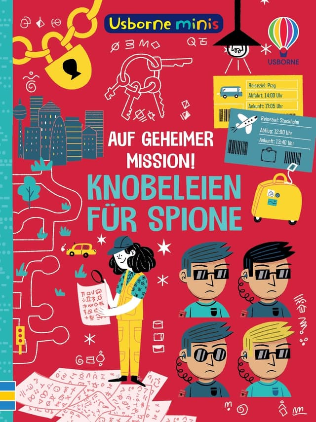 🔍🕵️‍♂️ Usborne Minis: Auf geheimer Mission! 📘😎