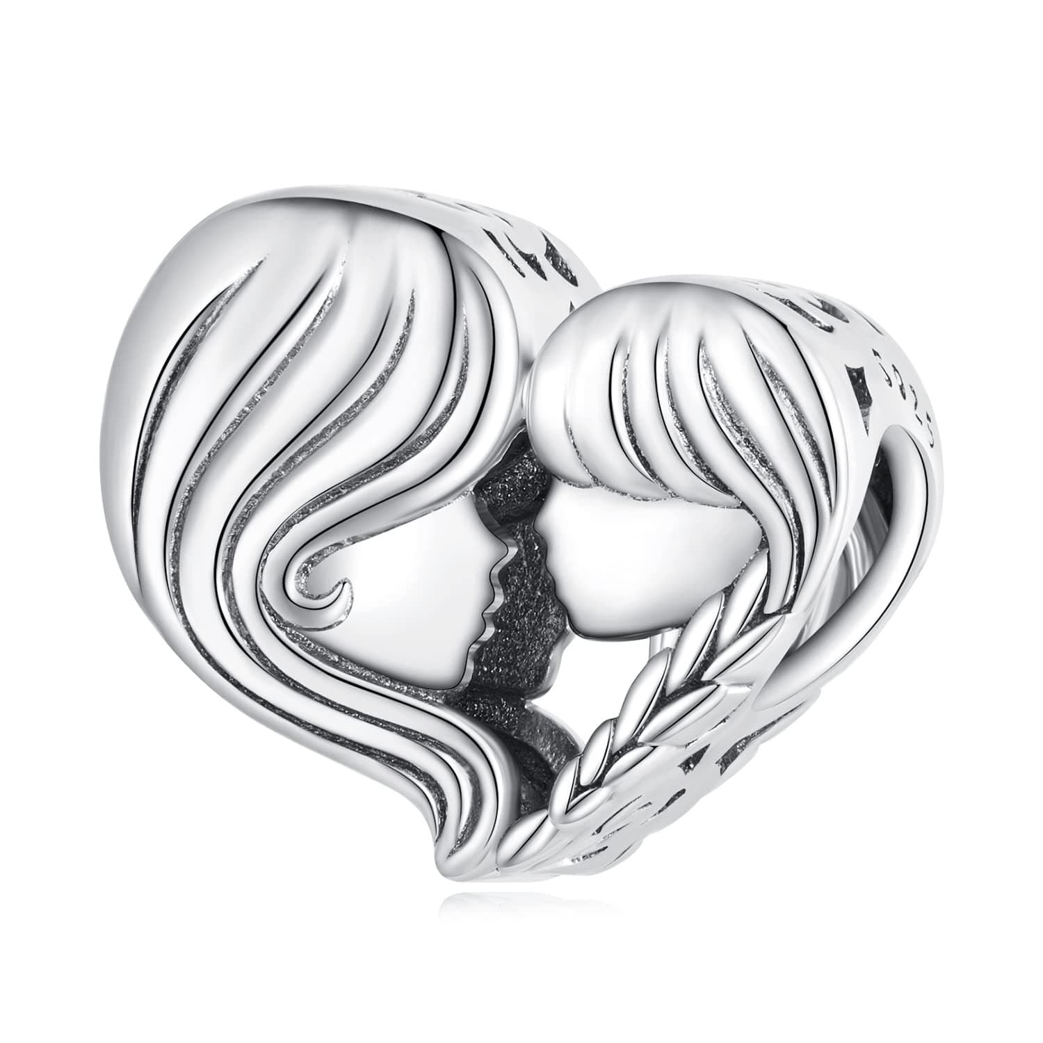 925 Sterling Silber Mutter und Tochter Charms Anhänger für Pandora Armbänder 🎁