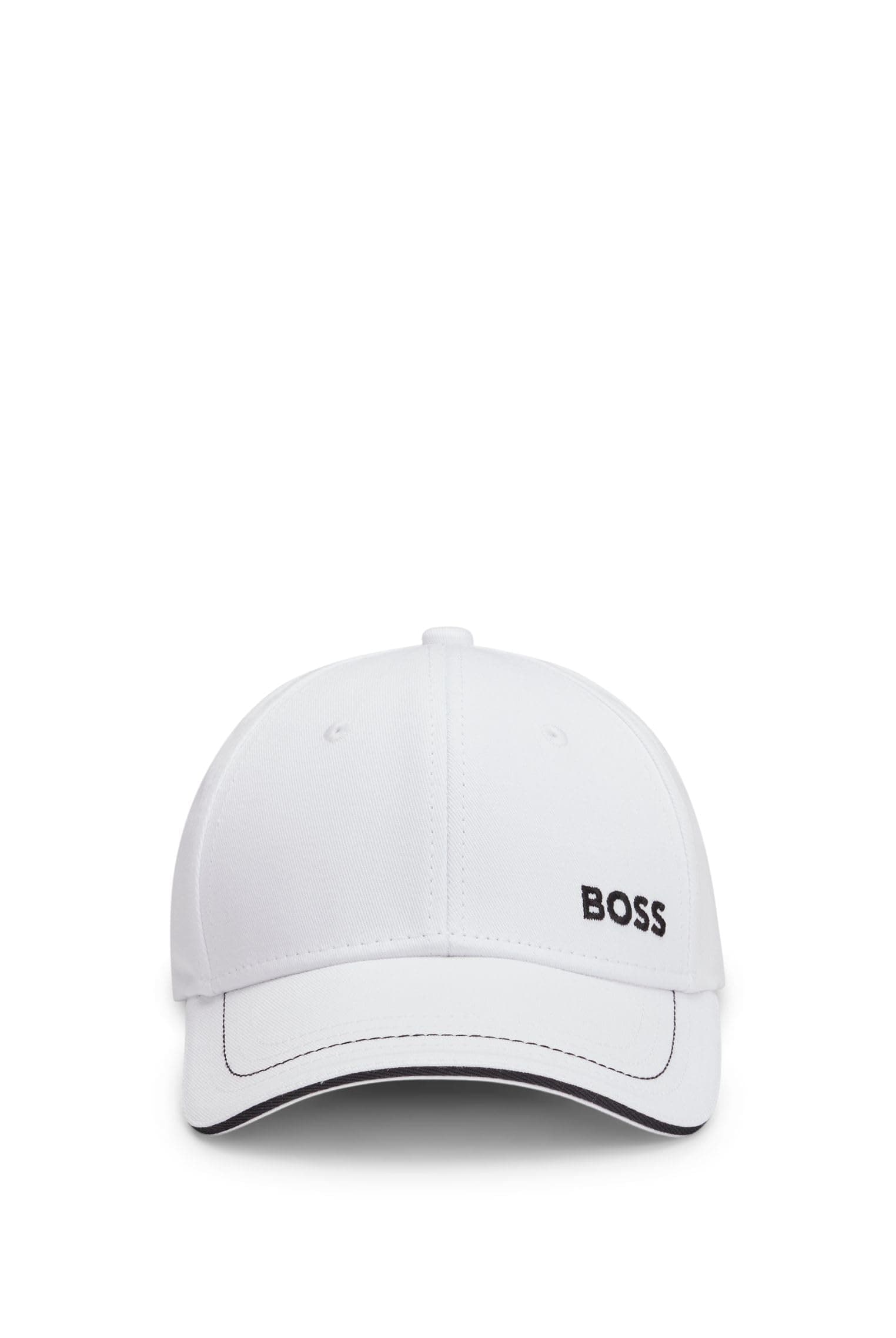 🧢 BOSS Herren Basecap Mütze - Weiß Einheitsgröße