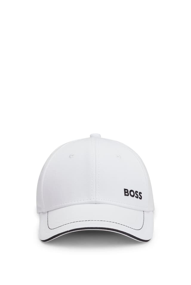 🧢 BOSS Herren Basecap Mütze - Weiß Einheitsgröße