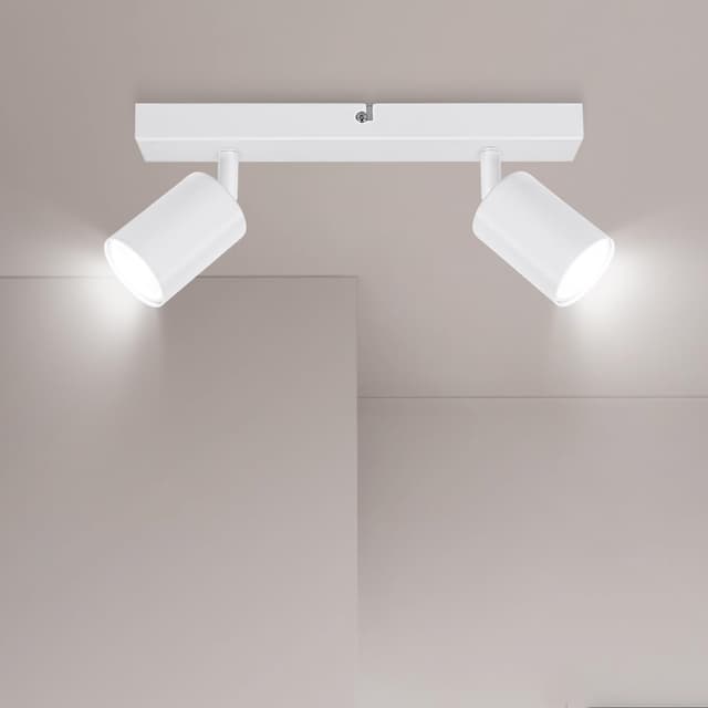Angebot: Ketom Deckenstrahler LED Weiß - Deckenstrahler 2 Flammig 🌟