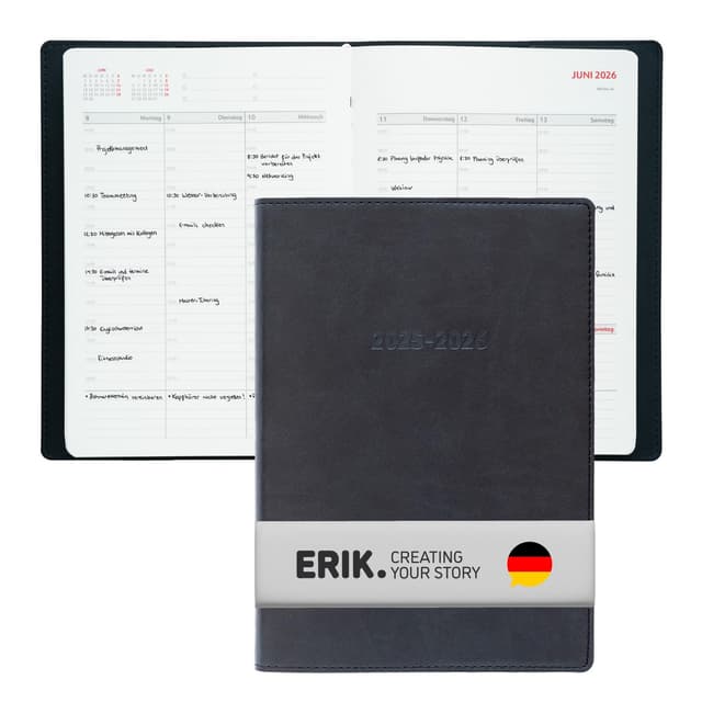 Grupo Erik Terminplaner 2025 2026 A5 Planer 2025/2026 🗓️