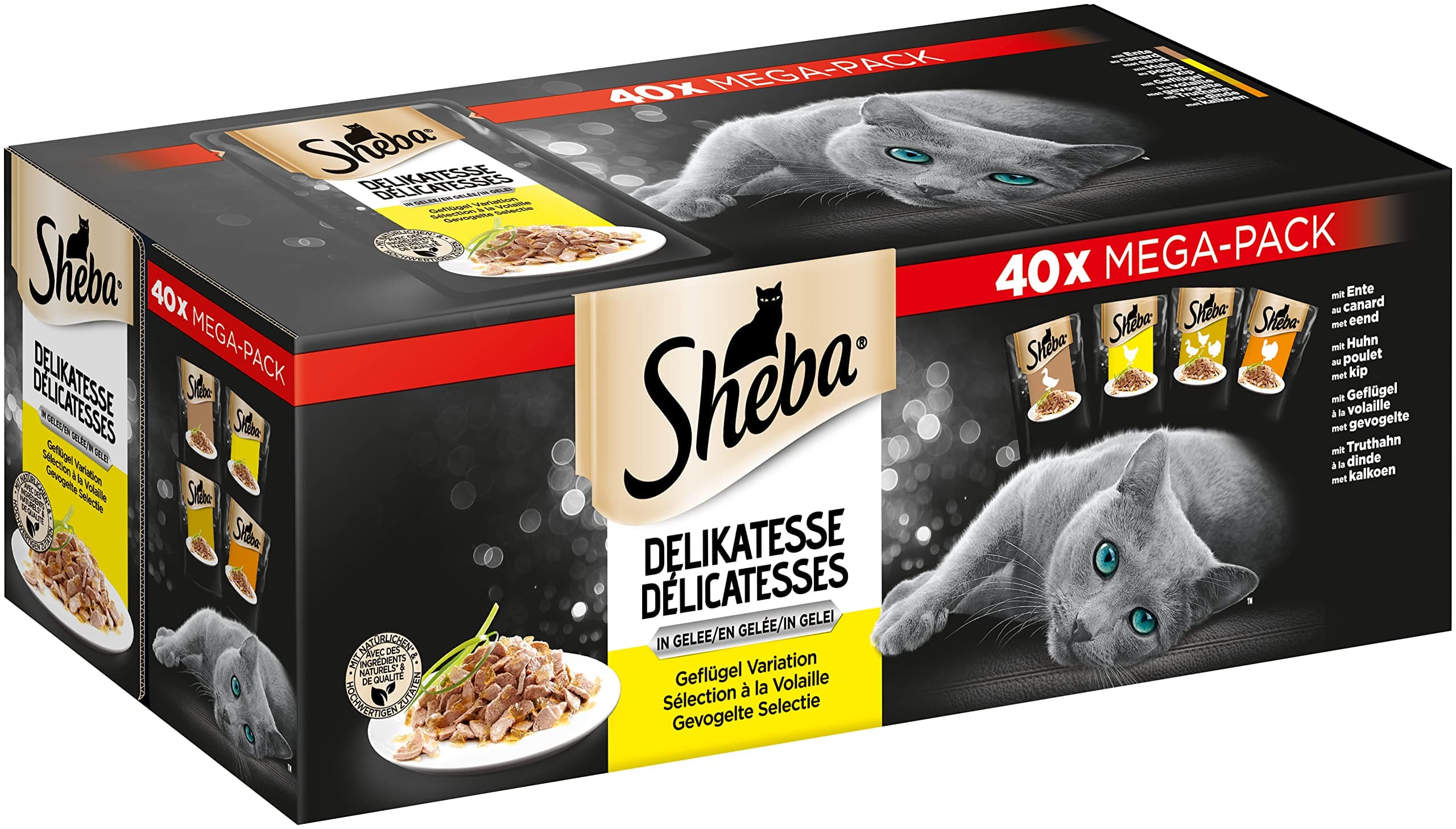 🐱 Sheba Delikatesse in Gelee | Katzen Nassfutter Angebot 🌟
