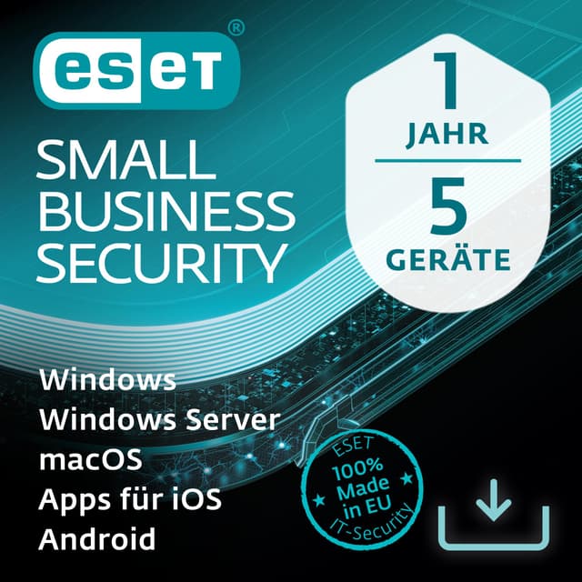 ESET Small Business Security | 5 Geräte | 1 Jahr | 🛡️💻