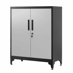 SONGMICS Aktenschrank mit 2 Türen, Mehrzweckschrank aus Stahl 🗄️🔒
