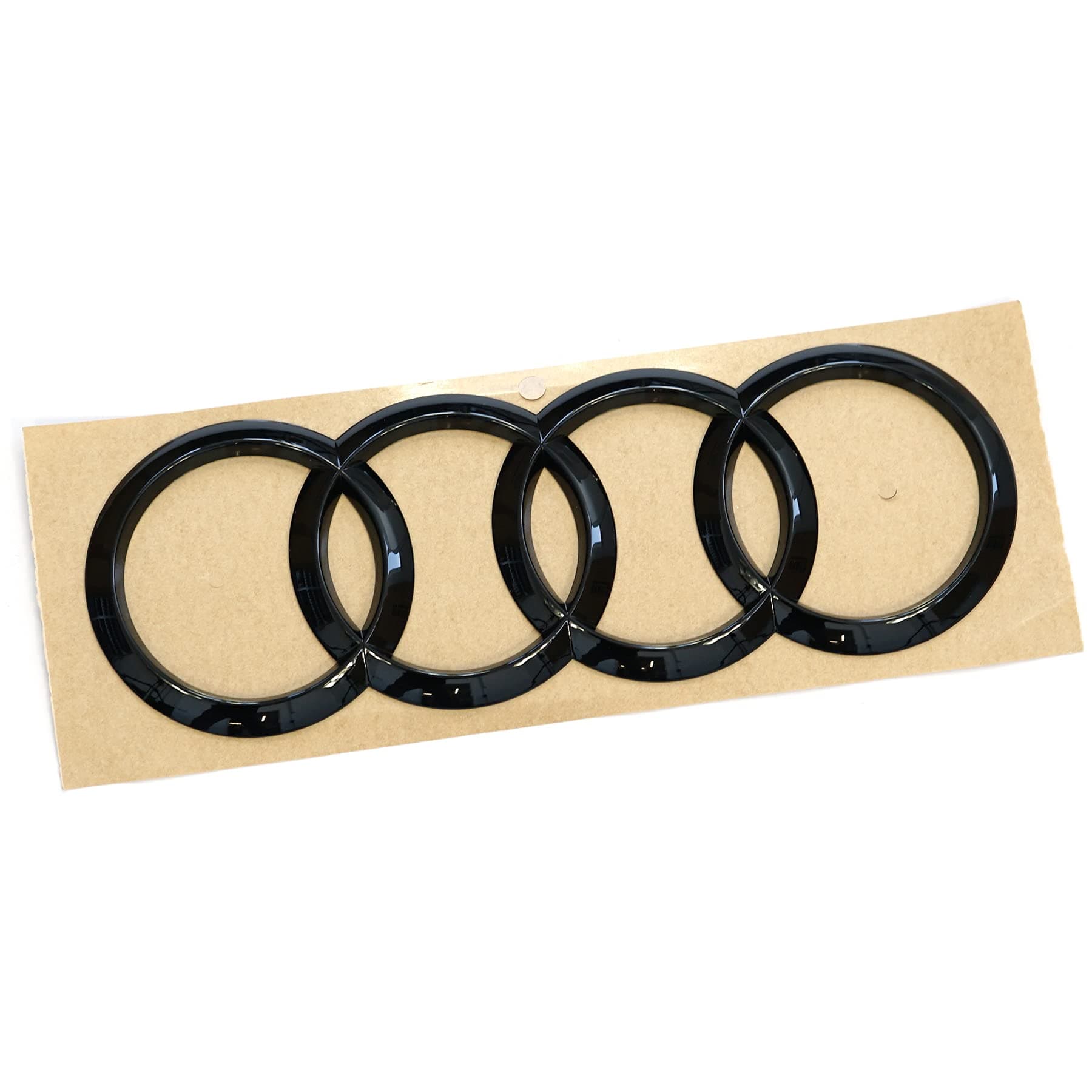 Audi 80A071802 Ringe Logo Black Edition Aufkleber Emblem Blackline 🖤