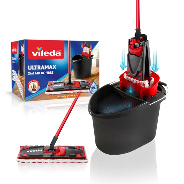 Vileda Ultramax 2in1 Bodenwischer Komplett Set 🧹💦