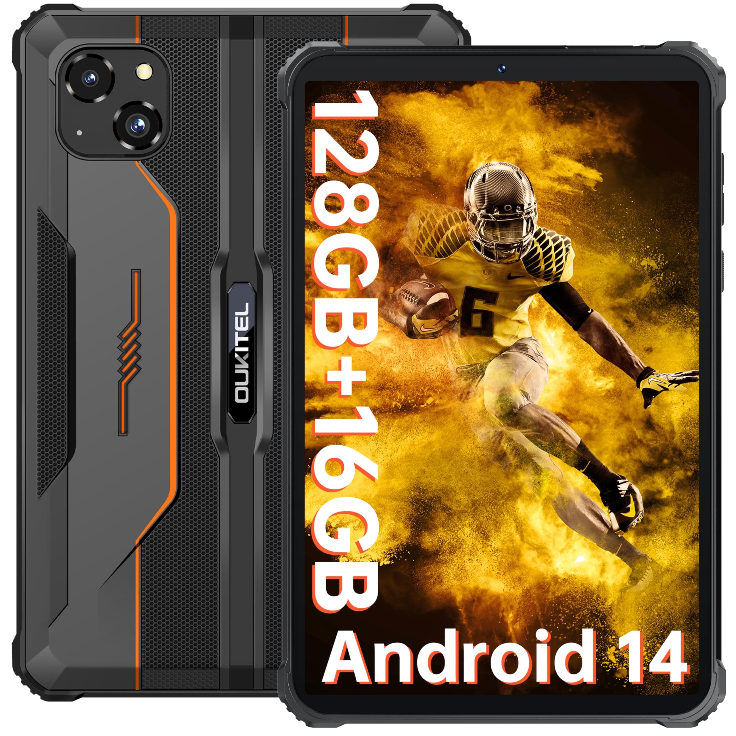 Angebot: OUKITEL RT3 Pro Outdoor Tablet Android 14 🌟 Wasserdicht Tablet 8 Zoll 📱