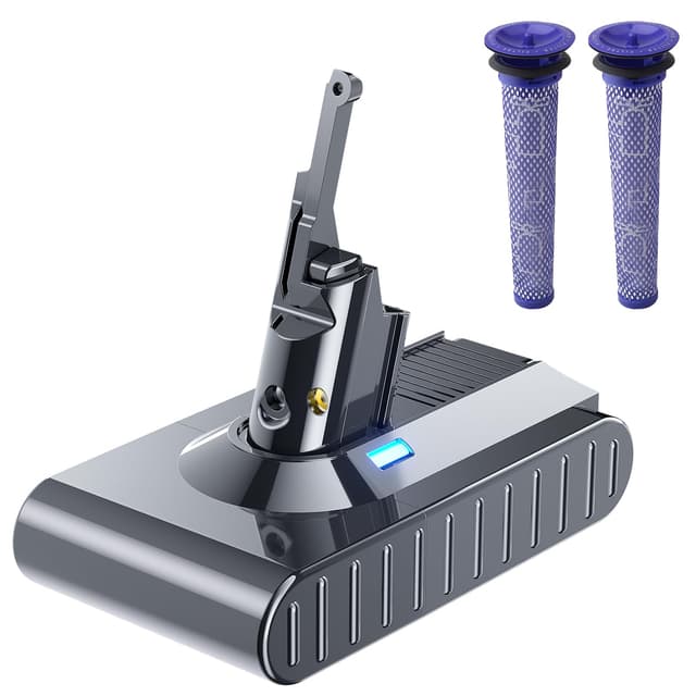 8000mAh V8 Akku für Dyson SV10, Powtree Ersatzakku - 33.99€