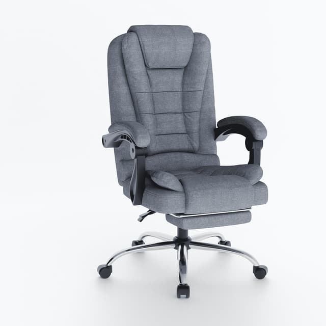 🌟 Naspaluro Ergonomischer Bürostuhl mit Fußstütze 🪑