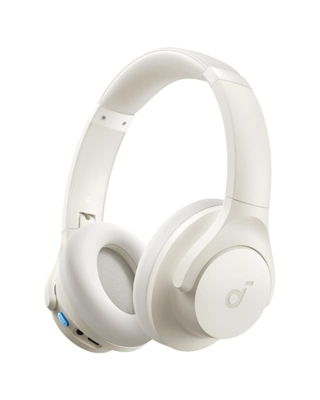 🎧 Soundcore Q11i Wireless Over-Ear Bluetooth-Kopfhörer von Anker - Weiß | 60h Spielzeit | Hi-Res Audio