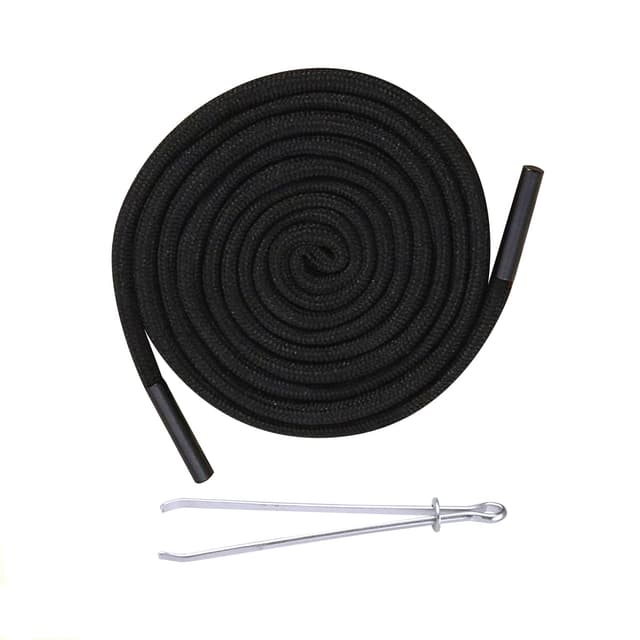 🏃‍♂️ Renyiz Kordel für Jogginghose & Hoodie - Baumwolle Kordelzug mit Durchziehnadel Schwarz 180cm