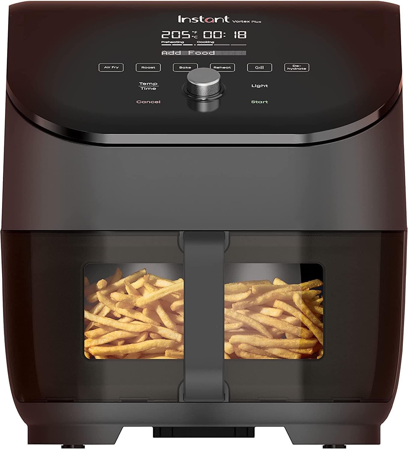 Schnapp dir den Instant Vortex Plus mit ClearCook - 5,7L Heißluftfritteuse! 🍟🔥