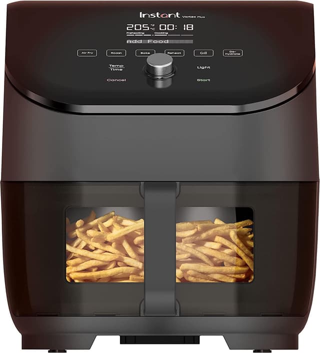 Schnapp dir den Instant Vortex Plus mit ClearCook - 5,7L Heißluftfritteuse! 🍟🔥
