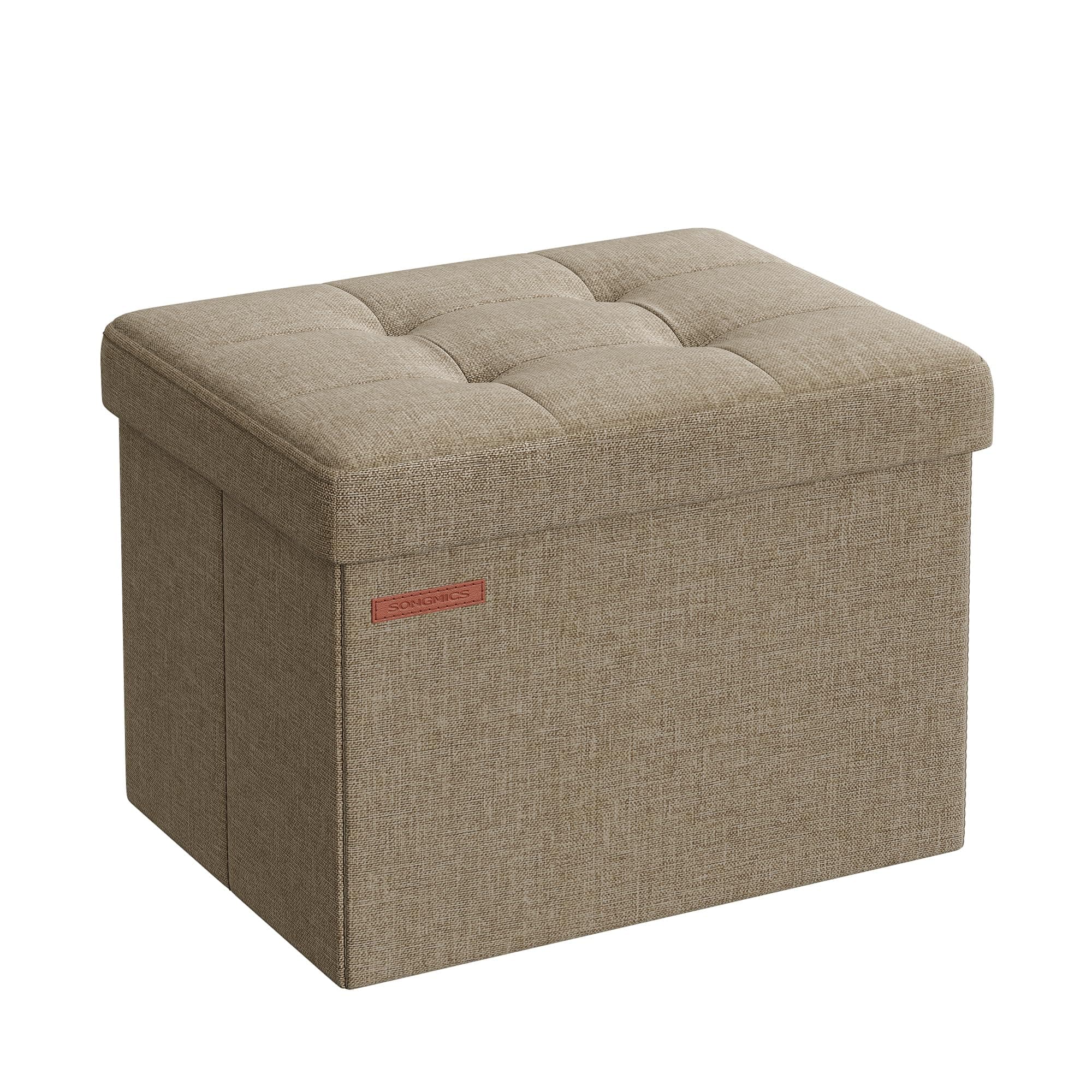 SONGMICS Sitzhocker mit Stauraum - Kleine klappbare Sitzbank 👌🛋️