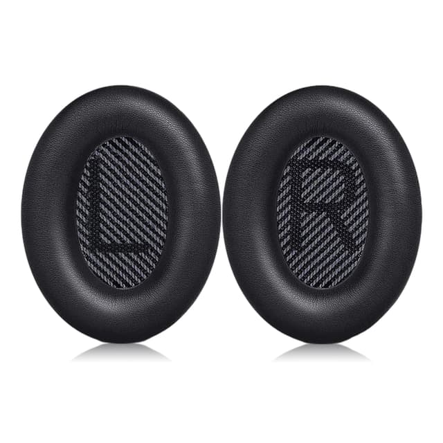 YISH Ersatz-Ohrpolster für Bose QuietComfort 35 🎧 | Protein Leder Kopfhörer Mit Memory Schaum