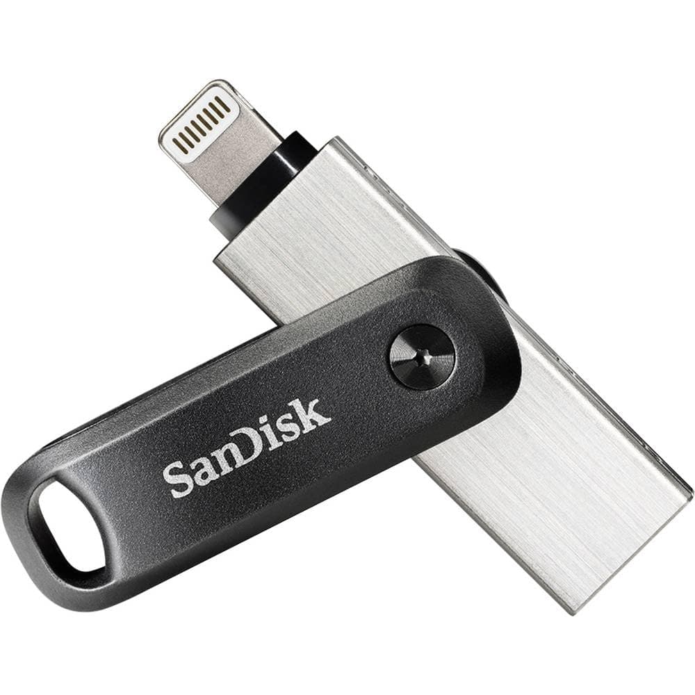 📱🔑 SanDisk iXpand Go Flash-Laufwerk iPhone Speicher 64 GB - Speichererweiterung und automatisches Backup