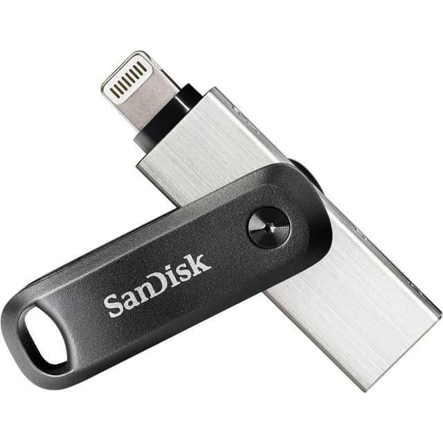 📱🔑 SanDisk iXpand Go Flash-Laufwerk iPhone Speicher 64 GB - Speichererweiterung und automatisches Backup