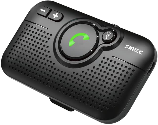 SUNITEC Freisprechanlage für Auto Bluetooth 🚗🔊 Unterstützung Siri & Google Assistant