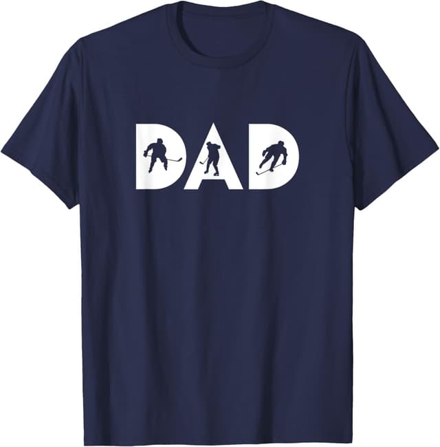 🏒👨‍👧‍👦 Hockey DAD - Eishockey-Shirt und Geschenk für Hockey Fans 👕🎁
