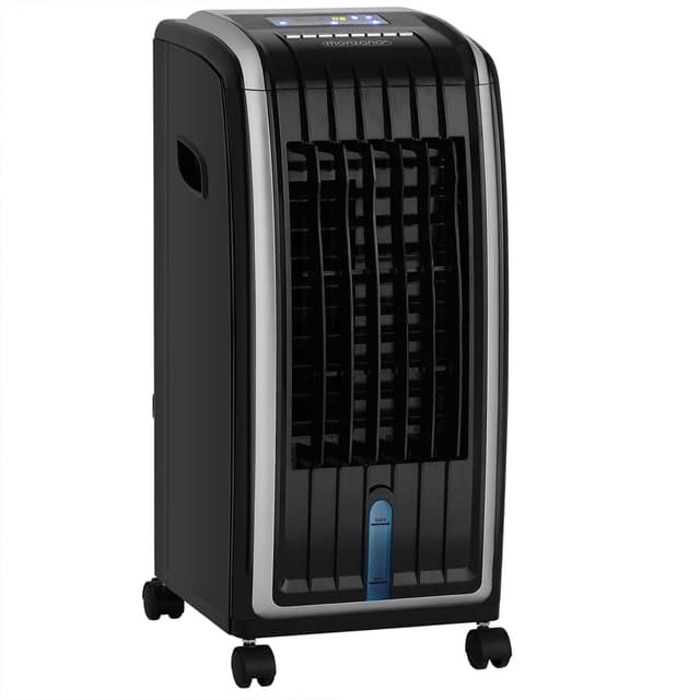 Monzana® Aircooler 4in1 5L Tank Timer LED Display Mobil Luftkühler Ionisator Luftbefeuchter Ventilator Klimagerät Turmventilator Säulenventilator 🌬️❄️