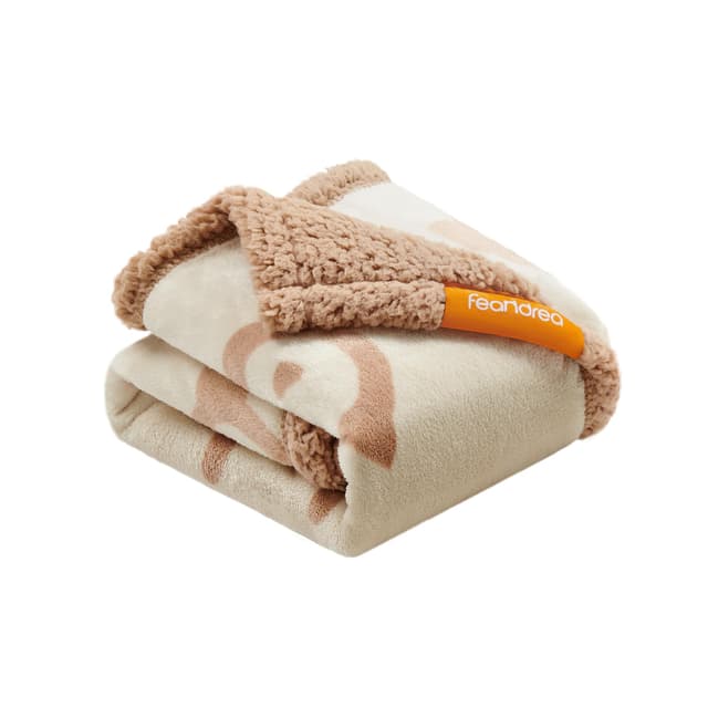 🐶🛋️ Feandrea Wasserdichte Hundedecke Sherpa Fleece Haustier Decke - Beidseitiger Sofabezug-Schutz