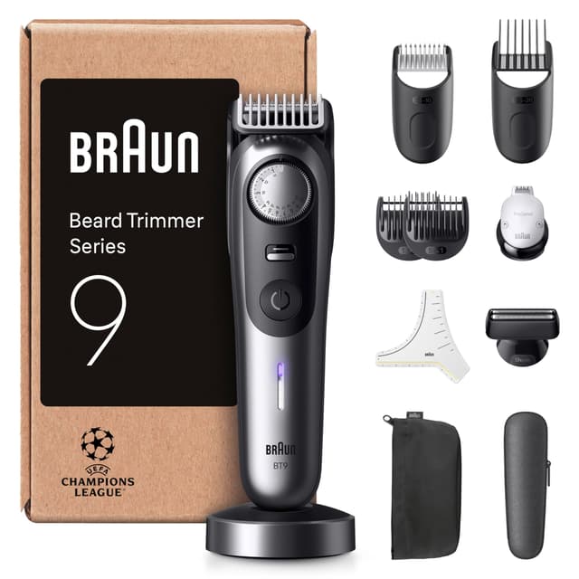 🔥 Deal des Tages: Braun Barttrimmer Serie 9 mit 11 Barber-Tools! 💈