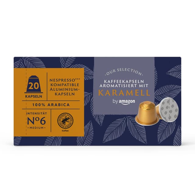 🌿 Amazon Karamell-aromatisierte Kaffeekapseln Deal! ☕