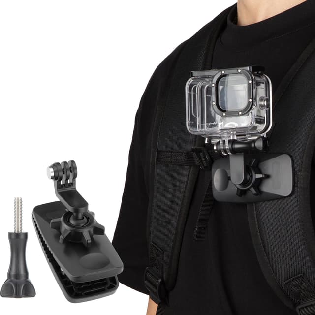 🎒📷 TKOOFN Magnetische Rucksack Schultergurt Halterung für GoPro & DJI OSMO 🌟