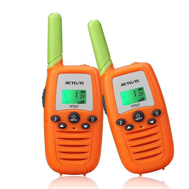 Retevis RT637 Walkie Talkie Kinder 🎁 16 Kanäle Tastatursperre Langer Reichweite