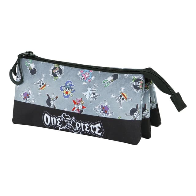 🎒 Fan Dreifach Federmäppchen 2.0, Grau 💀
