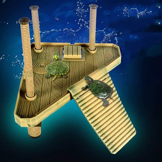 xixibuy Turtle Dock Floating 🐢 Schildkröten Terrarium für Schildkrötenliebhaber