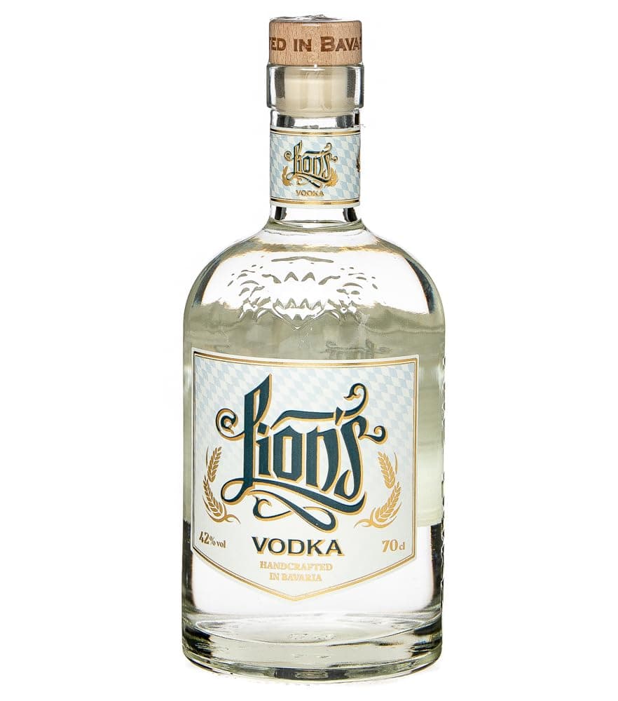 🦁 LION's Vodka München Handcrafted Vodka - Bio-zertifiziert 🍸