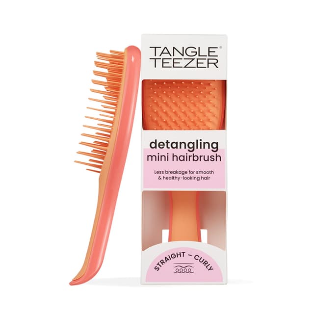 Tangle Teezer Ultimate Detangler Klein für Alle Haartypen 🌸🌼 - Rosa & Aprikose