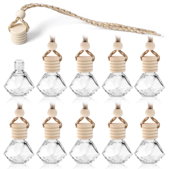 Angebot: 10 Stücke Auto Parfüm Flasche Leer 8ML 🚗🌬️